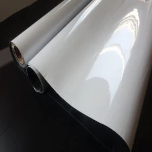 Marker için parlak manyetik beyaz tahta etiket